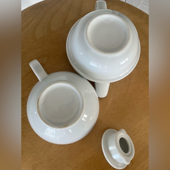 Lipton Teabar Tea Set Pot Cup Lid Rare Ceramic - Picture 9 of 9